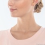 Серьги Coeur de Lion, Light Blue - Rose, 3030/21-0752. Германия