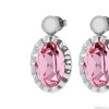 Серьги Qudo, TIVOLA UNICA big (S/P) Light rose 2,65cm, 332030 Серьги Qudo, TIVOLA UNICA big (S/P) Light rose 2,65cm, 332030