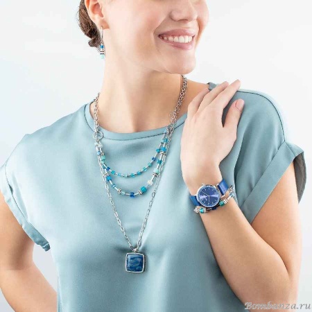 Браслет Coeur de Lion, Turquoise, 4715/30-0600. Германия