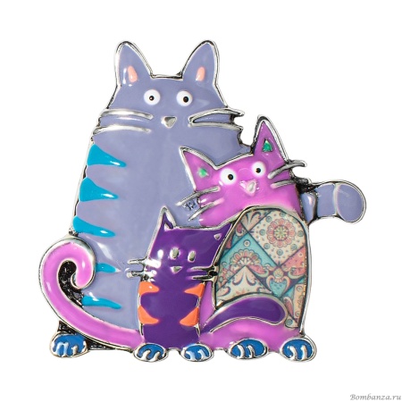 Брошь Shadore, Котики