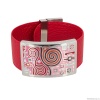 Браслет Fiore Luna, на кожаном красном ремешке, CB01319-10 R/S Браслет Fiore Luna, на кожаном красном ремешке, CB01319-10 R/S