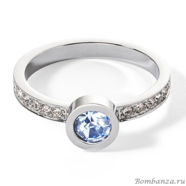 Кольцо Coeur de Lion, Light Blue-Silver 18.5 мм 0228/40-0741 58 Кольцо Coeur de Lion, Light Blue-Silver 18.5 мм 0228/40-0741 58