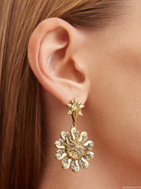Серьги Fiore di Firenze LUNA e SOLE OR9301 SOLE