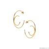 Серьги Katerina Vassou, Tiana, полукольца, KV23-307680 золотистый
