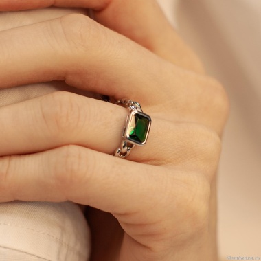 Кольцо Fiore Luna, EMERALD, KBR03005-04