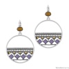 Серьги TARATATA, Ciboulette, со стразами и стеклянными бусинами, TT-E24-08767-10M серебристый Серьги TARATATA, Ciboulette, со стразами и стеклянными бусинами, TT-E24-08767-10M серебристый