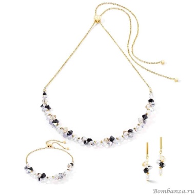 Серьги Coeur de Lion, Black-Crystal, 1124/21-1318 Серьги Coeur de Lion, Black-Crystal, 1124/21-1318