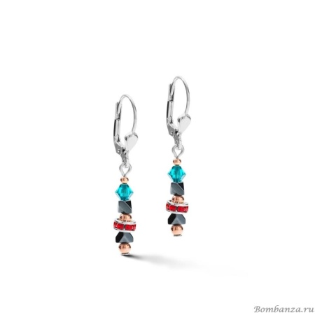 Серьги Coeur de Lion, Multicolour 5082/20-1500