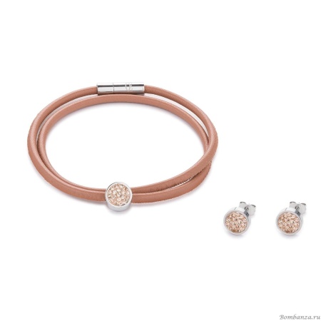 Серьги Coeur de Lion, Peach, 0118/21-0225. Германия