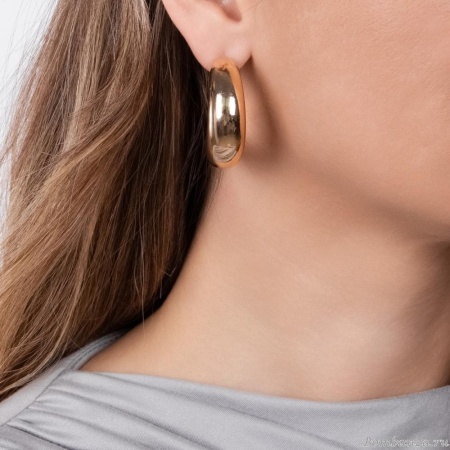 Серьги Moon Paris, полукольца, Mo-Y24.06-043 золотистый