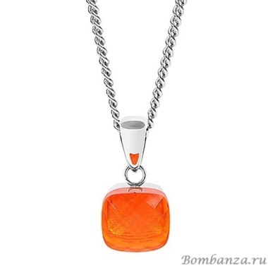 Колье Qudo, Firenze orange glow 400330.1 BR/S Колье Qudo, Firenze orange glow 400330.1 BR/S