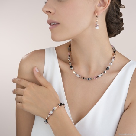 Серьги Coeur de Lion, Light Rose 4013/20-1920. Германия