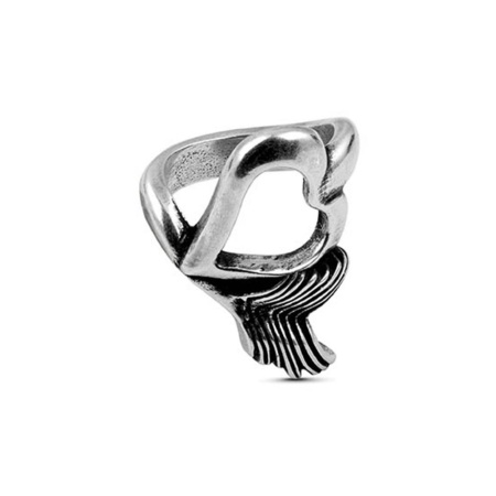 Кольцо Ciclon, Forever, металл, CN-EMO503 серебристый, 18