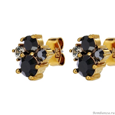 Серьги Dyrberg Kern, BILLIS SG BLACK MIX, 470137 Серьги Dyrberg Kern, BILLIS SG BLACK MIX, 470137