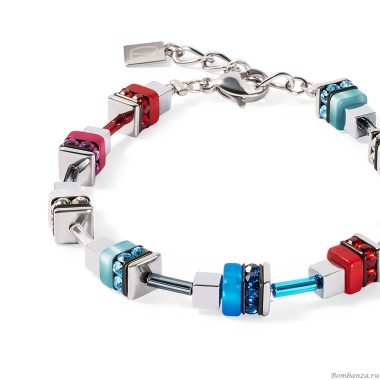 Браслет Coeur de Lion, Blue-Red, 4413/30-0703 Браслет Coeur de Lion, Blue-Red, 4413/30-0703. Германия