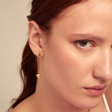 Серьги UNOde50 Cupido с золотом PEN0935ORO0000U Серьги UNOde50 Cupido с золотом PEN0935ORO0000U