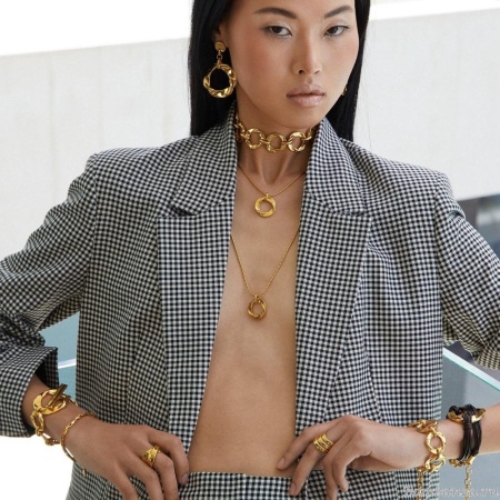 Серьги VIDDA, Impact, металл, VD23.2-01823 золотистый