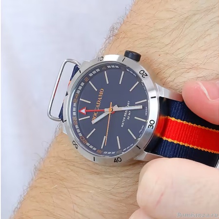 Часы Boccadamo, NAVY NV024 BL/R/S