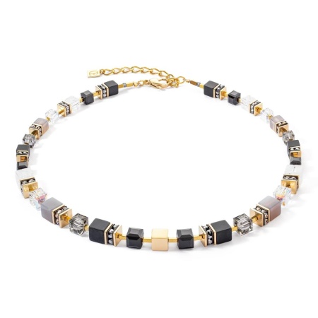 Колье Coeur de Lion, Black-Gold, 3039/10-1316