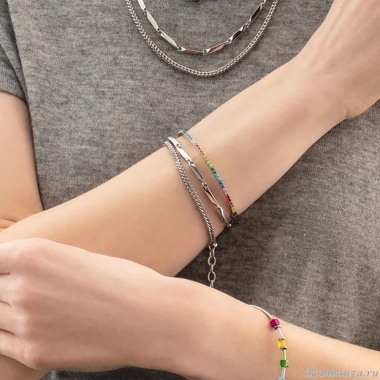 Браслет Coeur de Lion, Multicolour Silver, 0146/32-1517 19 Браслет Coeur de Lion, Multicolour Silver, 0146/32-1517 19. Германия