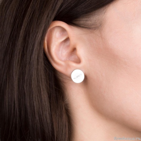 Серьги Nuance, асимметричные, с подвесками, NFN-23.12-070 серебристый