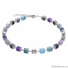 Колье Coeur de Lion, Blue-Purple, 4747/10-0708