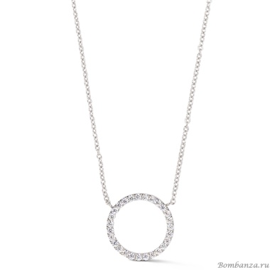 Колье Coeur de Lion, Crystal-Silver, 2057/10-1817 Колье Coeur de Lion, Crystal-Silver, 2057/10-1817