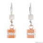 Серьги Coeur de Lion, Rosegold-Silver, 4966/20-1631. Германия