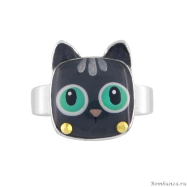 Комплект Taratata, Moustache, серьги и кольцо