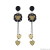Серьги TARATATA, Kiff me, с цветной смолой и стеклянными бусинами, TT-H24-08965-102 черный Серьги TARATATA, Kiff me, с цветной смолой и стеклянными бусинами, TT-H24-08965-102 черный