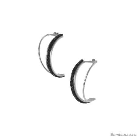 Серьги Katerina Vassou, Amoria, с кристаллами, KV24.1-308421S серебристый