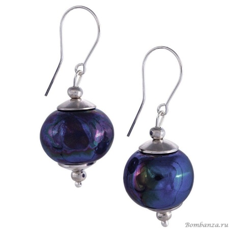 Серьги By Dziubeka KC0054 BL