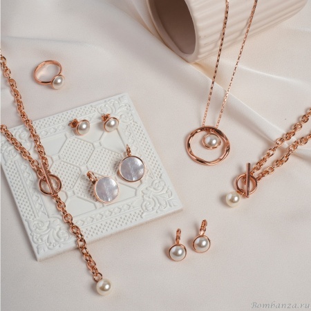 Кольцо Fiore Luna, Cream Pearl