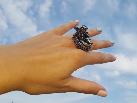 Кольцо Alcozer & J, Classic, A3574C Кольцо Alcozer & J, Classic, A3574C