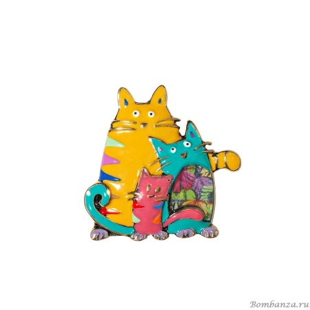 Брошь Shadore, Котики