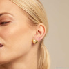 Серьги UNOde50 UNO heart с золотом PEN0829ORO0000U