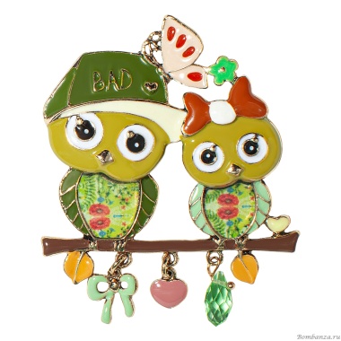 Брошь Shadore, Совы