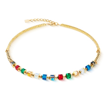 Колье Coeur de Lion, Multicolour Gold, 2100/10-1516