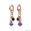 Серьги Lanzerotti, Elisir, с аметистом и жемчугом, LZ-25.10-331 фиолетовый