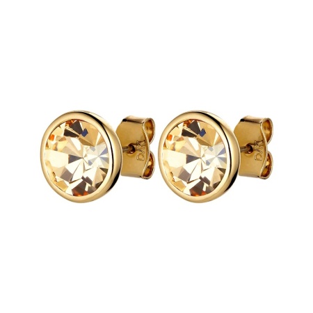Пусеты Dyrberg Kern, DIA SG GOLDEN, 420003