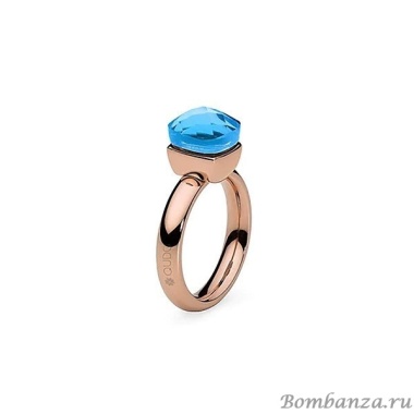 Кольцо Qudo, Firenze capri 17.2 мм 612004 BL/RG Кольцо Qudo, Firenze capri 17.2 мм 612004 BL/RG