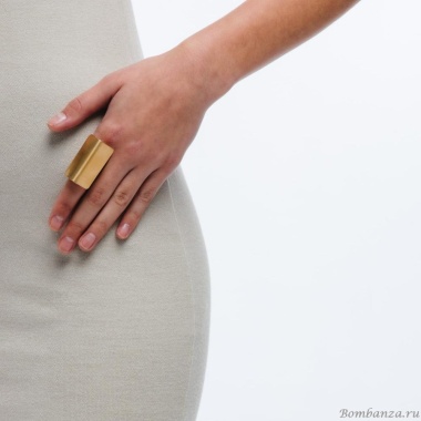 Кольцо Katerina Vassou, Abby, разъемное, KV23-307632G золотистый