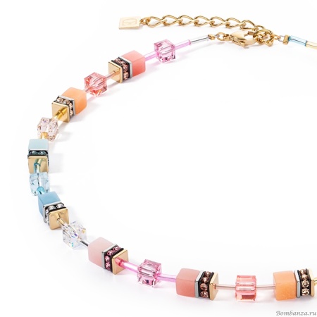 Колье Coeur de Lion,  Aqua-Apricot, 2838/10-2028 Колье Coeur de Lion,  Aqua-Apricot, 2838/10-2028. Германия