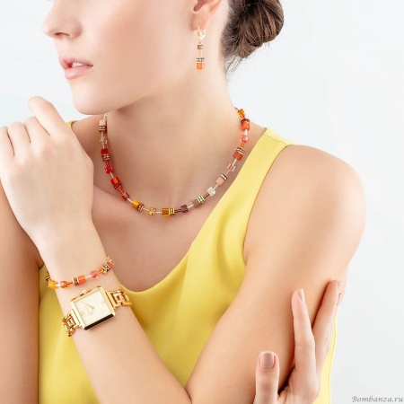 Серьги Coeur de Lion, Orange-Brown, 2838/20-0211. Германия