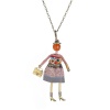 Подвеска Miamelie, кукла Моника, MiA-2308-CL5455 золотистый Подвеска Miamelie, кукла Моника, MiA-2308-CL5455 золотистый
