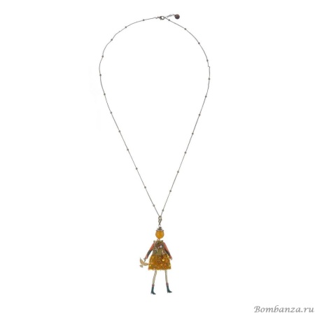 Подвеска Miamelie, кукла Силвианн, MiA-2408-CL7419 золотистый Подвеска Miamelie, кукла Силвианн, MiA-2408-CL7419 золотистый