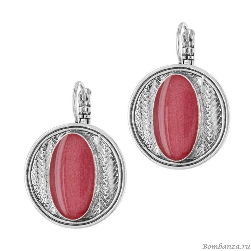 Серьги TARATATA, Ceramik, с цветной смолой, TT-W23-06783-103 розовый Серьги TARATATA, Ceramik, с цветной смолой, TT-W23-06783-103 розовый
