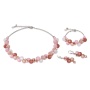 Браслет Coeur de Lion, Rose-Beige Swarovski 4994/30-1910. Германия