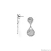 Серьги ORI TAO, Couture, фактурный металл, OT24.1-12-31926 серебристый Серьги ORI TAO, Couture, фактурный металл, OT24.1-12-31926 серебристый