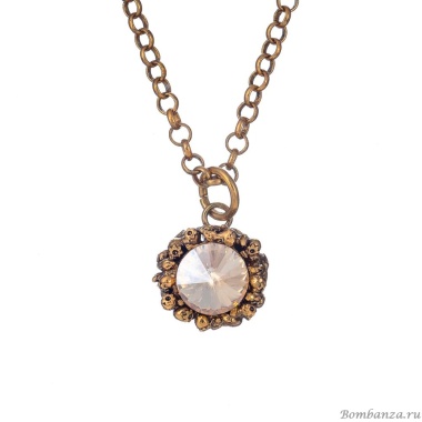 Колье Celeste G, с кристаллом Swarovski, CS25.1-2083mod янтарный